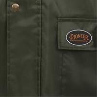 D8120J Nailhead Ripstop Tree Planter Hooded Jacket, Polyester/PVC, X-Small, Green Equipex