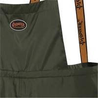 D8120P Nailhead Ripstop Tree Planter Bib Pants, X-Small, Polyester/PVC, Green Equipex