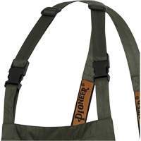 D8120P Nailhead Ripstop Tree Planter Bib Pants, X-Small, Polyester/PVC, Green Equipex