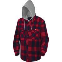 415RB Chemise &agrave; capuche matelass&eacute;e, Hommes, Petit, Multicolore Equipex