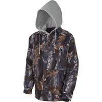 415CM Chemise &agrave; capuche matelass&eacute;e, Hommes, T-petit, Multicolore Equipex