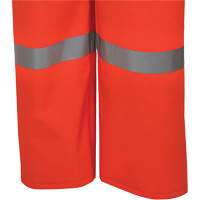 576P FR Safety Bib Pants, Small, High Visibility Orange Equipex