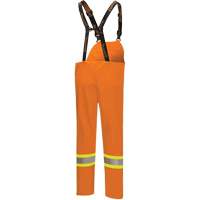 5882 FR/Arc-Rated Waterproof Safety Bib Pants, X-Small, High Visibility Orange Equipex