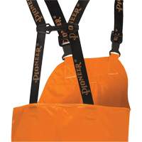 5882 FR/Arc-Rated Waterproof Safety Bib Pants, X-Small, High Visibility Orange Equipex