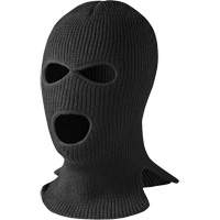 560-B 3-Hole Balaclava, Acrylic, Black Equipex