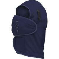 565N Long-Necked Hardhat Liner, Fleece Lining, One Size, Navy Blue Equipex