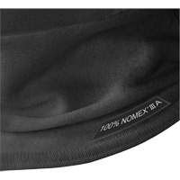 C214BK Cagoule &agrave; un trou en tricot moyen, Noir, Nomex Equipex