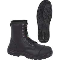1027 Bottes de travail 8" noires, Cuir, Embout Acier, Taille 10 Equipex