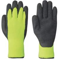 5322 High-Visibility Seamless Knit Gloves, Medium, Latex Coating Equipex