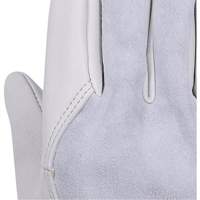 535G Gants de chauffeur beige, Petit, Paume en Cuir fleur de vache Equipex