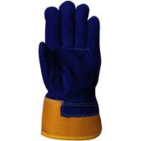 655 Gants d'appareilleur isol&eacute;s, Taille unique, Paume en Cuir de vache refendu, Doublure en Boa Equipex