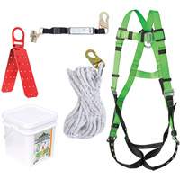 RK8-50 Grommeted Fall Protection Kit, Roofer's Kit Equipex