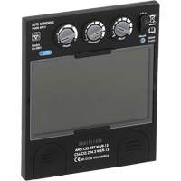 Advantage Plus Large Variable Shade Auto Darkening Filter, 5-1/4" W x 4-1/2" H Viewing Area, For Use With S26200 Equipex