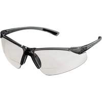 XM340RX Safety Glasses with 2X Magnification, Clear Lens, Anti-Scratch, ANSI Z87+/Meets/Exceeds CSA Z94.3 Equipex