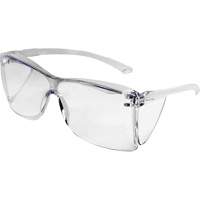 Guest-Gard OTG Safety Glasses, Clear Lens, ANSI Z87+/Meets/Exceeds CSA Z94.3 Equipex