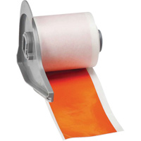 Ruban adh&eacute;sif permanent toutes saisons pour &eacute;tiquettes, Vinyle, Orange, Largeur de 2" Equipex