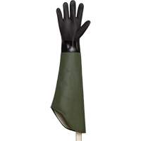 Chemstop Chemical-Resistant Gloves, PVC, Flock-Lined Inner Lining Equipex