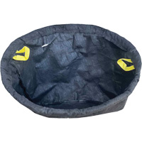 Round Ultra-Drain Guard&reg; Catch Basin Insert with Overflow Port, Oil & Sediment, 22" - 25" L x 22" - 25" W Equipex