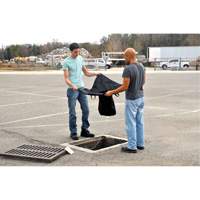 Archaea Boom Ultra-Drain Guard&reg; Catch Basic Guard, Bioremediation/Oil & Sediment, 48" L x 36" W Equipex