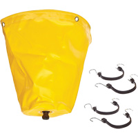 Ultra-Drip Diverter&reg; Pipe Drip Diverter, 1.5" L x 1.5" W, Vinyl Equipex