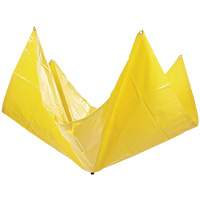 Ultra-Drip Diverter&reg; Roof Drip Diverter, 7' L x 7' W, Vinyl Equipex