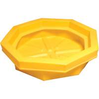 Ultra-Drum Tray&reg; without Grating, 32" L x 32" W x 8.1" H, 22.8 US gal. Spill Capacity Equipex