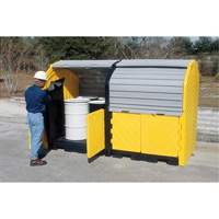 Extender Kit with Drain for Ultra-Hard Top Spill Pallets&reg;, 64" L x 79" W x 62" H, 9000 lbs. Load Capacity Equipex