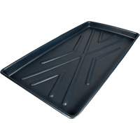 Single-Tray Ultra-Rack Containment Tray&reg;, 44" L x 23.5" W x 2.8" H, 8 US gal. Spill Capacity Equipex