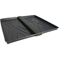 Double-Tray Ultra-Rack Containment Tray&reg;, 48" L x 44" W x 2.8" H, 16 US gal. Spill Capacity Equipex