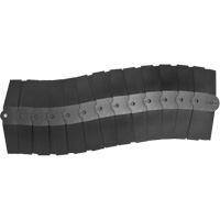 Medium Ultra-Sidewinder Cable Protection System avec capuchons, 33" x 9,8" x 1,4", 260 lb (0,13 tonnes) Equipex