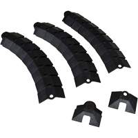 Large Ultra-Sidewinder Cable Protection System&reg; with Endcaps, 34" x 13.6" x 2.1", 260 lbs. (0.13 tons) Equipex