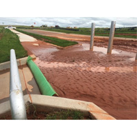 Green Ultra-Silt Dike&reg;, 7' L x 5' W Equipex