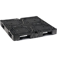 Ultra-Spill King palette seulement, 4 barils, Capacit&eacute; de d&eacute;versement 85 gal. US, 48,8" x 48,8" x 5,5" Equipex