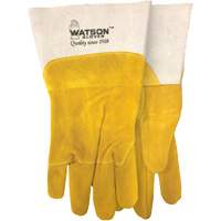 Ram Tough Welding Gloves, Goat Grain/Split Cowhide, Size Medium Equipex
