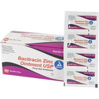 Tampons de premiers soins au bacitracin et zinc Efcom Limited, Onguent, Antibiotique Equipex