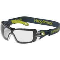 MX200G TruShield&reg;S Wraparound Safety Glasses, Clear Lens, Anti-Fog/Anti-Scratch, ANSI Z87+/Meets/Exceeds CSA Z94.3 Equipex