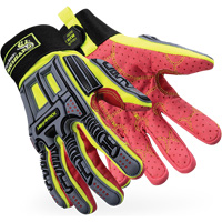 Gants r&eacute;sistants aux coupures Rig Lizard 2028X, 6/T-petit, Paume en Synth&eacute;tique/PEHP, Poignet &eacute;lastique/Boucle et crochet Equipex