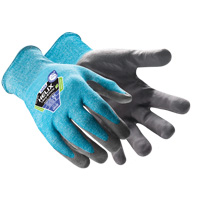 Helix&reg; 3055 Bamboo TwinFlex&reg; Cut-Resistant Gloves, Size 5/2X-Small, 18 Gauge, Nitrile Coated, HPPE/Polyamide Shell, ASTM ANSI Level A4 Equipex
