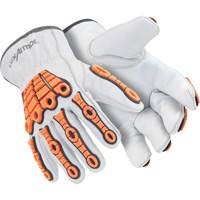 Gants r&eacute;sistants aux chocs Chrome SLT 4060, 6/T-petit, Paume en Ch&egrave;vre, Poignet &agrave; enfiler Equipex