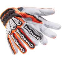 Gants r&eacute;sistants aux chocs Chrome SLT Oasis 4073, 6/T-petit, Paume en Ch&egrave;vre, Poignet Boucle et crochet Equipex