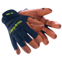 Gants de soudage HeatArmor 5059, Cuir fleur de ch&egrave;vre, Taille Petit/7 Equipex