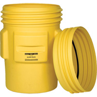 Overpack Plastic Drum Barrel, 95 US gal., Stationary Equipex