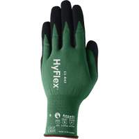 Gants polyvalents &eacute;coresponsables HyFlex 11-842, 5, R&ecirc;vetement Mousse de nitrile, Calibre 15, Enveloppe en Nylon Equipex