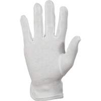 Classic Inspectors Parade Gloves, Cotton/Nylon, Unhemmed Cuff, 7/Small Equipex