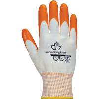 Gants Dexterity, 6/T-petit, R&ecirc;vetement Mousse de nitrile, Calibre 15, Enveloppe en Coton Equipex