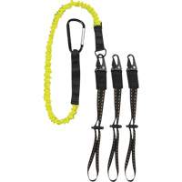 GearLink Tool Lanyard with Interchangeable Ends, Bungee, Carabiner/Loop Equipex