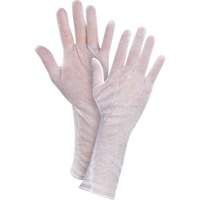 Lightweight Inspection Gloves, Poly/Cotton, Hemmed Cuff, Men's Equipex