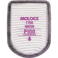 Semi-Rectangular Respirator Filter, Particulate Filter with Nuisance Vapour Relief, Organic Vapour/P100 Equipex