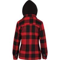 415RBW Chemise &agrave; capuche matelass&eacute;e, Femmes, T-petit, Multicolore Equipex