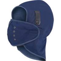 566N Hardhat Liner, Fleece Lining, One Size, Navy Blue Equipex